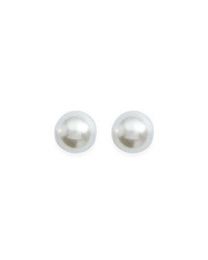 Boucles D'oreilles Plaqué Or Perles Imitation
